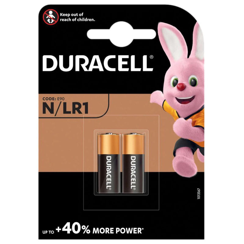 Duracell Specialty N MN9100 LR1 Batteries | 2 Pack