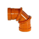 Underground 110mm Multi Double Socket 0-90 Degree Bend