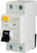FuseBox 100A Double Pole 2 Module 30mA Type A RCD
