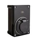 SyncEV Compact Car Charger 7.4kW Type 2 Socketed WiFi Only - Black