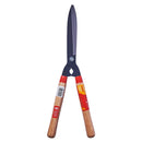 Garden shears with wooden handle