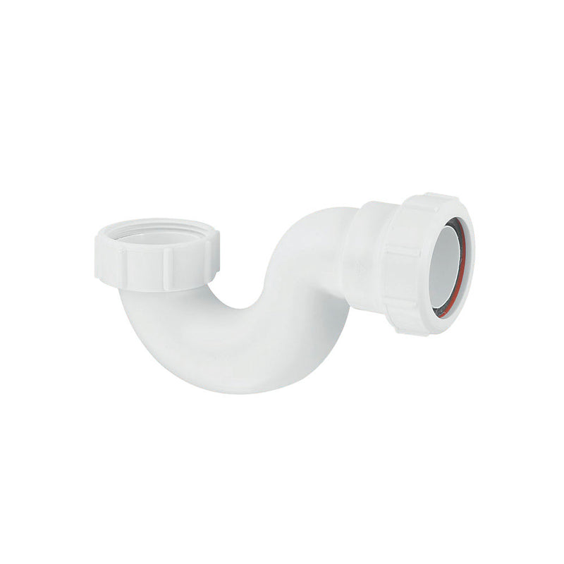McAlpine Q10 Shallow Seal Bath Trap 1.5" – Compact Low-Profile Waste T