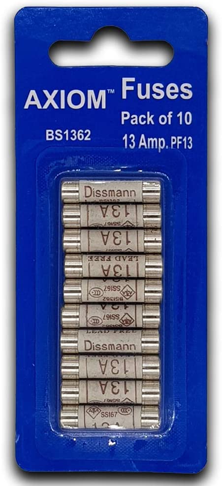 13 AMP Domestic 240V Household Mains Plug Fuse Electrical Cartridge Fuse x10