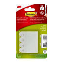 Small Picture Hanging Strips White 4 Pair