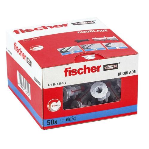 Fischer Duoblade Plasterboard Fixings - Self Drilling - Box Of 50