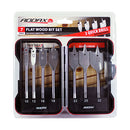 Flat Wood Bit Set 7pc