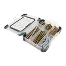 Mixed Tray Screws Plug Drill Bit Yellow - 251 pcs