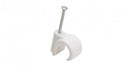 22mm Nail-in Clip (White)