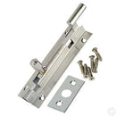 Satin Chrome Barrel Bolt 100x25mm