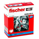 DUOBLADE S Self Drilling Plasterboard Plugs With Screws Included pack of 25