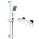 Piron Square Exposed Bar Valve Shower Set