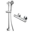 Sharo Round Exposed Bar Valve Shower Set