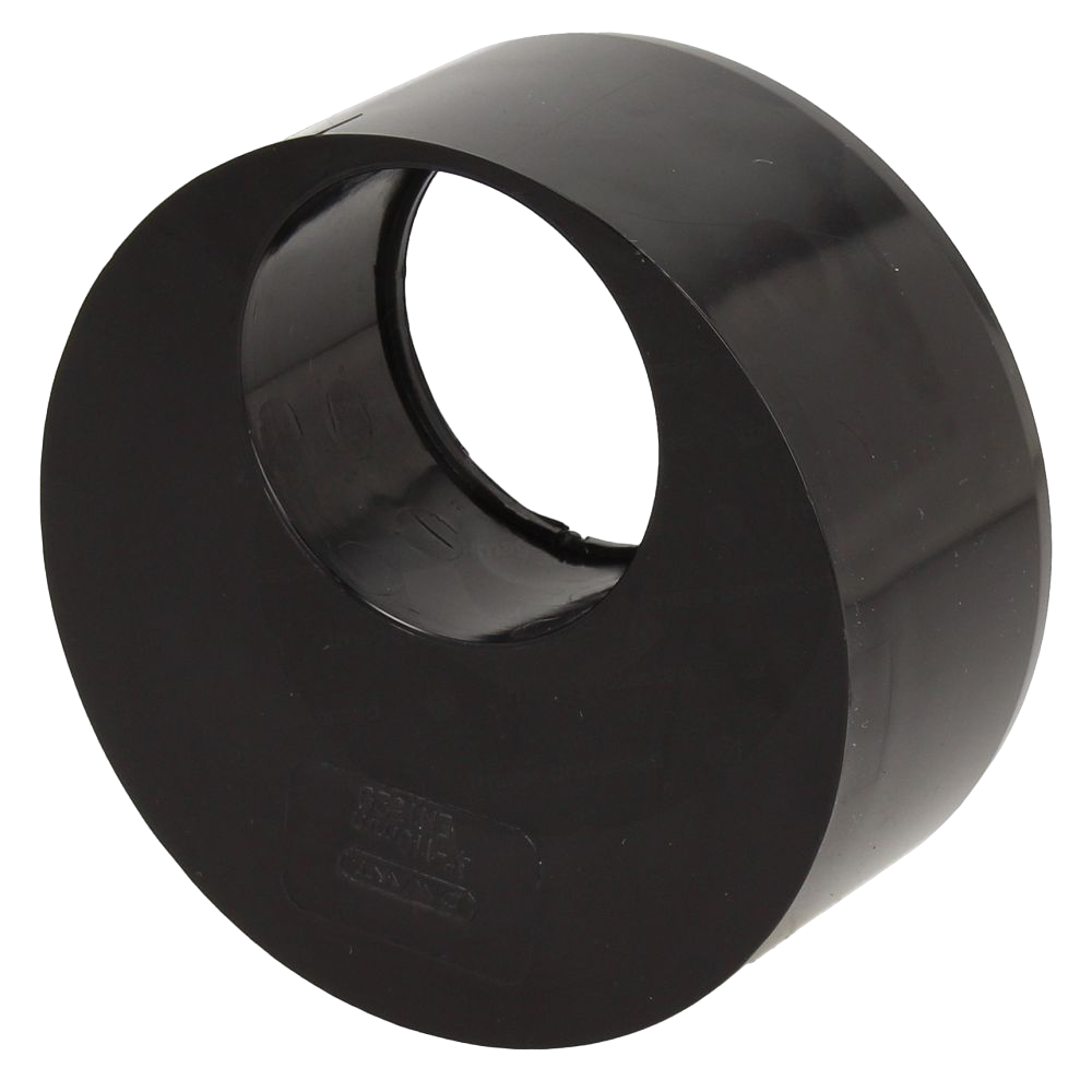 Soil Stack Reducer Soil 110mm x 50mm Solvent Weld Black Soil Socket Reducer