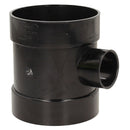 Soil 110mm x 50mm Solvent Weld Black Soil Double Socket Boss Connector
