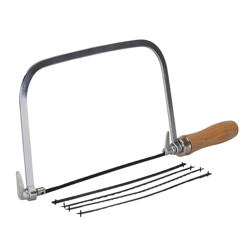 Coping Saw & 5 Blades 170mm