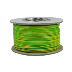 16mm² Green/Yellow BASEC Stranded Cable 50M