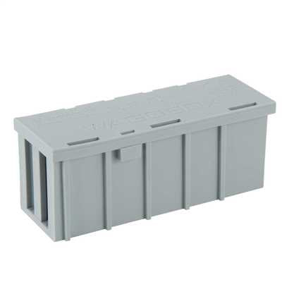 Wago Multipurpose Electrical Junction Box Grey 2 Cable Entry